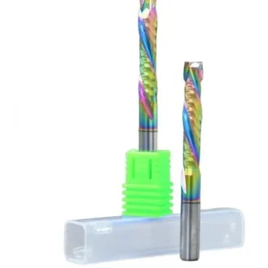 Fresa Compresion Up And Down Cut 3.17 1/8x22mm Revestida