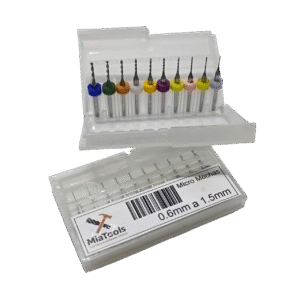 10 micro mechas de 0.6mm a 1.5mm