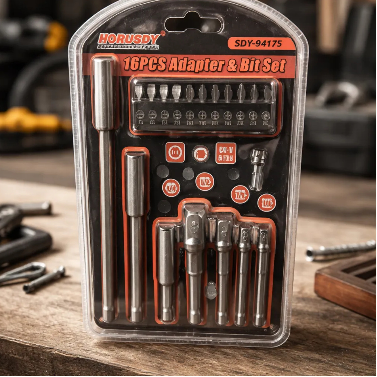Juego Set Puntas Phillips, Adaptador Para Dado Y Extensiones - Imagen 2