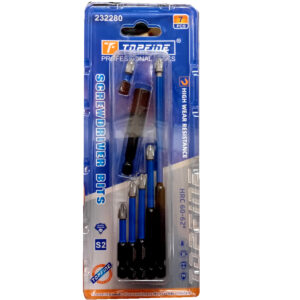 puntas de destornillador phillips topfine 7pcs hrc 60-62